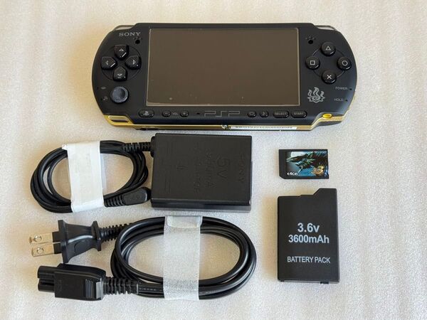 美品 PSP-3000MHB ハンターズモデル プレイステーションポータブル SONY