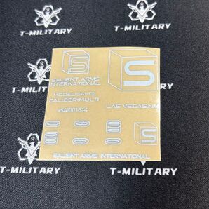 SAI メタルステッカー 刻印ステッカー エアガン サバゲー ミリタリー シール