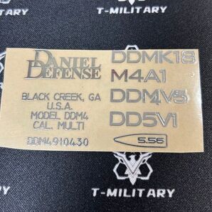 DANIEL DEFENSE(ダニエルデフェンス)メタルステッカー刻印ステッカー
