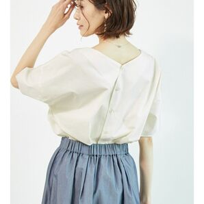 新品 ロペピクニック セットアップ対応 2WAY シャンブレー ブラウス