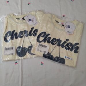 新品 ピンクラテ 接触冷感 フルーツ Tシャツ キッズ 子供服 女の子 黄色 お揃い さくらんぼ チェリー