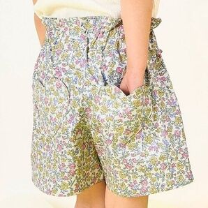 新品 アプレレクール ハートポケットきゅんショートpants ショート丈 花柄