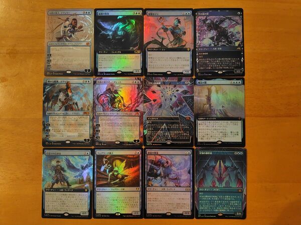【全カードFoil】テゼレット、テフェリー、ウギンの束縛、含む青レア12枚セット