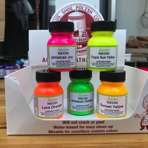 【NEON5色セット 】Angelus paint アンジェラスペイント
