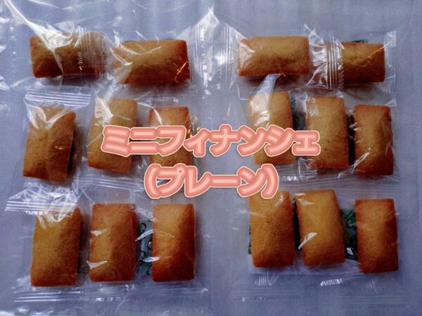 アウトレット 訳あり ミニフィナンシェ(プレーン)8個入り 2袋
