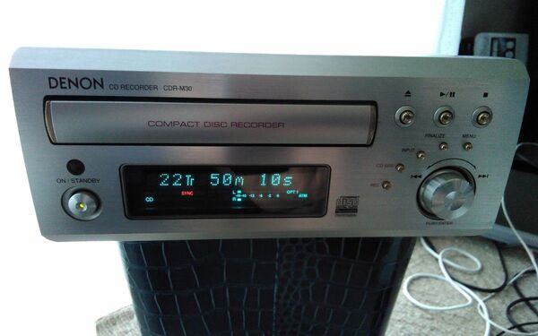 denon cdr-m30 cdプレーヤー 高音質
