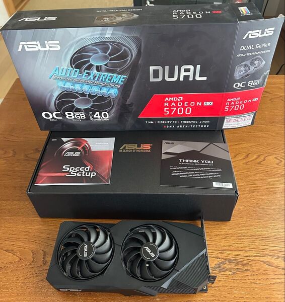 ASUS AMD Radeon RX5700 8GBモデル OC Edition グラフィックボード