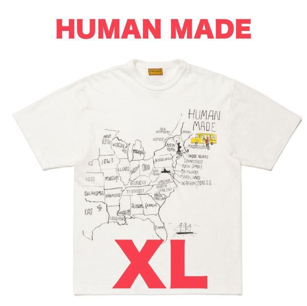 【定価以下】オマケ付き 25SS HUMAN MADE graphic T-shirt WHITE XL tee/Tシャツ 新品