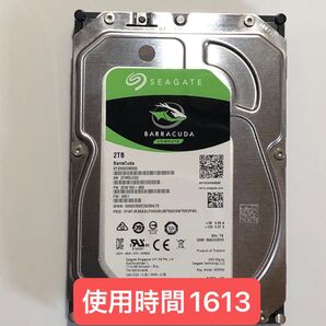 SEAGATE 内蔵HDD2TB 使用時間1613 動作確認済み ST2000DM005