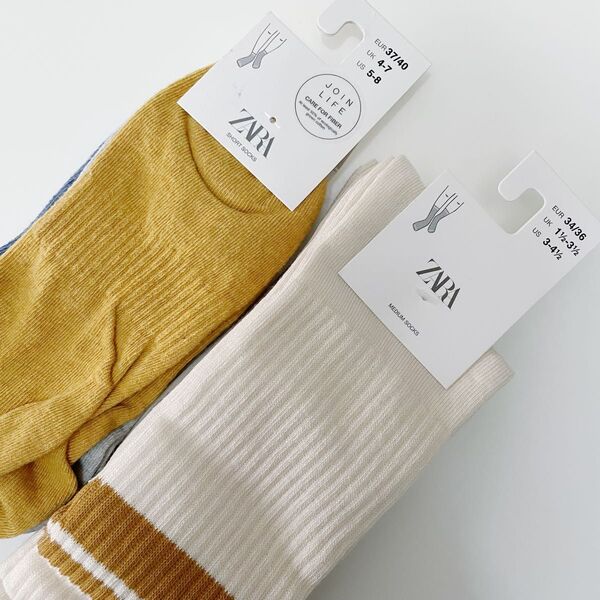 新品 ZARA BOYS ザラ ボーイズ キッズ 男の子 靴下 ソックス ショートソックス スニーカーソックス ハイソックス