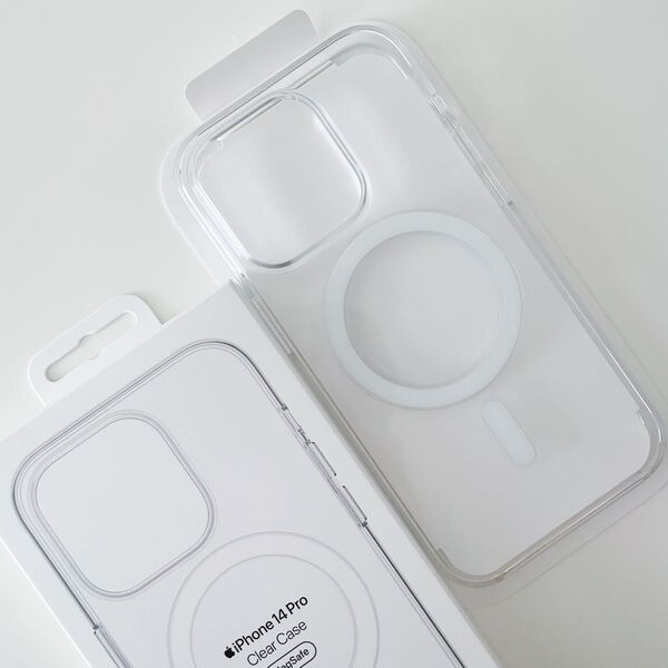 良品 Apple iPhone 14 Pro クリアケース MagSafe マグセーフ