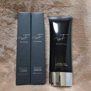 【週末セール☆】WrinkFade リンクルケアファンデーション&オーバーナイトマスク セット