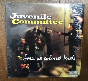 レア 1993 Juvenile Committee / Free Us Colored Kids Original US LP カラーギャング ウェッサイ ギャングスタ DJ Ouick 絶版