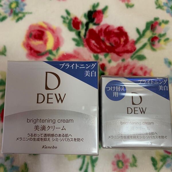 カネボウDEW ブライトニングクリーム 本体 +レフィル