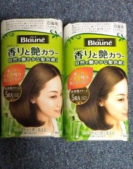 ブローネ 香りと艶カラー 白髪染め ヘアカラー●値下げ不可