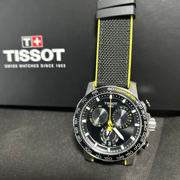 希少 tissot クロノグラフ Tレース 2021ツールドフランス 完動品