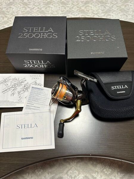美品 シマノ 14ステラ 2500HGS SHIMANO
