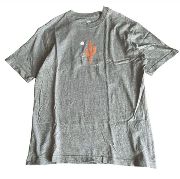 Nike SB サボテンプリント Tシャツ グレー 人気ナイキT半袖Tシャツ