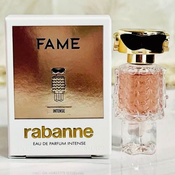 新品未使用★パコラバンヌ フェイム インテンス オードパルファム ミニボトル 4ml 香水 EDP ミニチュア モテ香水