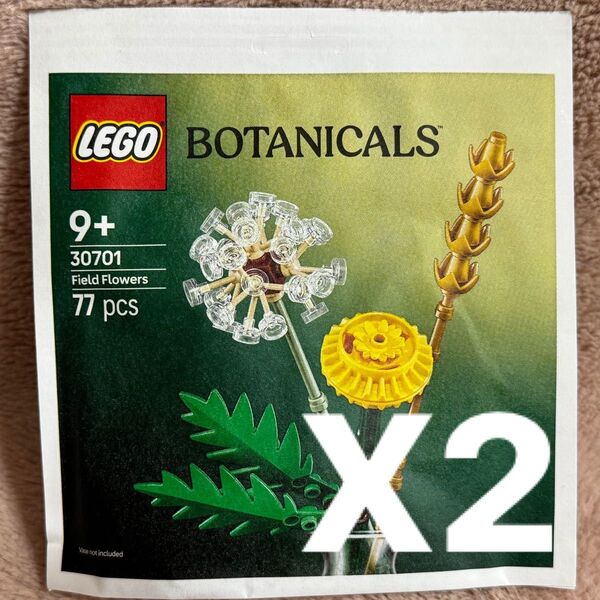 【新品未開封】LEGO レゴ ボタニカル 30701 フィールドフラワー 非売品 2点セット