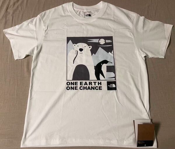 【新品未使用・訳あり】THE NORTH FACE Tシャツ 白 Mサイズ