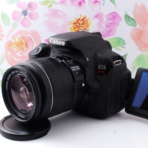 すぐ使える★Canon EOS Kiss X6i デジタルカメラ 一眼レフ スマホ転送 高画質 キヤノン キャノン