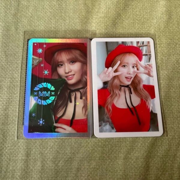 twice クリスマスエディション モモ トレカ ホロトレカ 廃盤 コンプリートセット