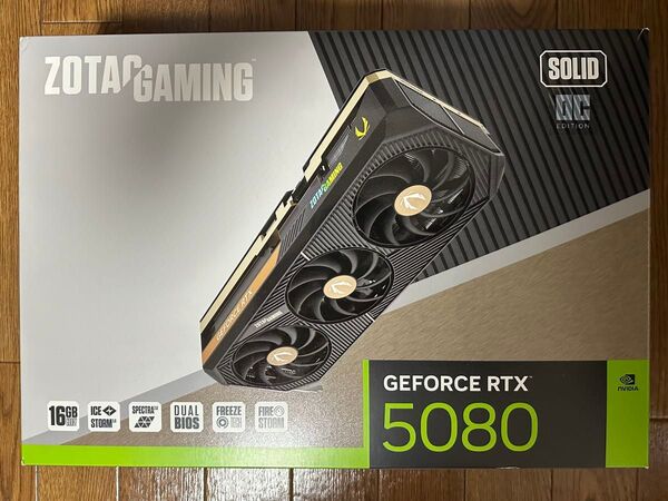 ZOTAC GAMING GeForce RTX 5080 グラフィックスカード