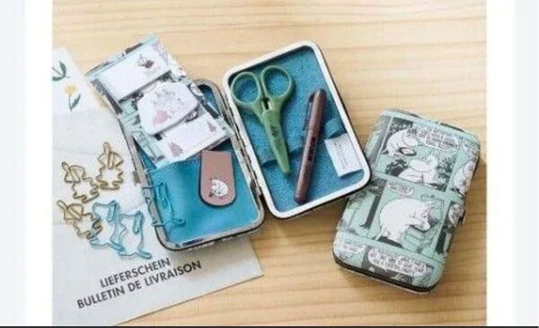 リンネル7月号増刊付録 ムーミン文具7点セット