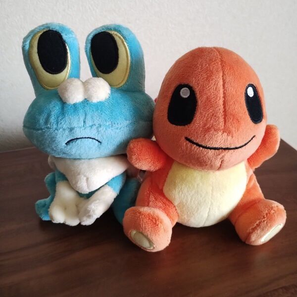 ポケモン ミズゴロウ ヒトカゲ ぬいぐるみ 2個セット