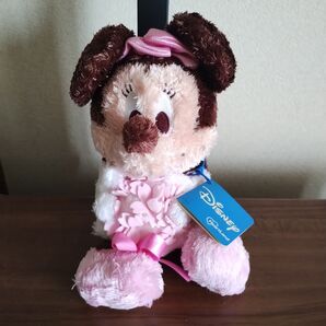 ディズニー ミニーマウス ぬいぐるみ ハート バレンタイン タグ付き 未使用
