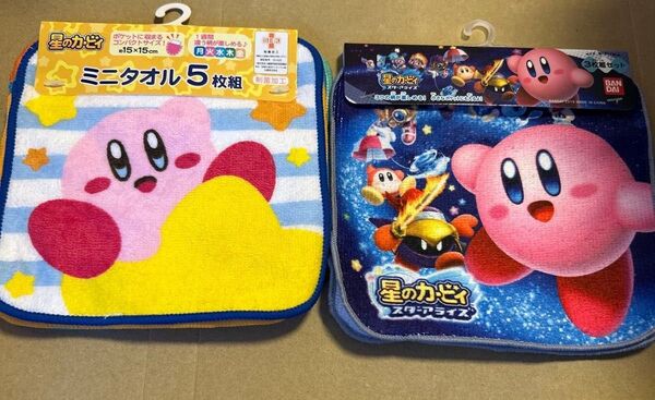 新品 星のカービィ ミニタオル セット カービィがいっぱい! スターアライズ