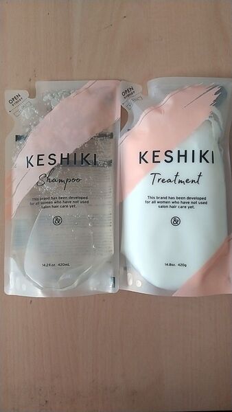 KESHIKI ケシキ シャンプー 420ml トリートメント 420g 詰め替えセット 詰替