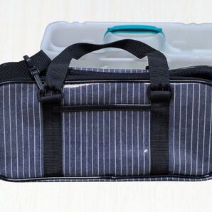 絵の具バッグ 角型筆洗い付き