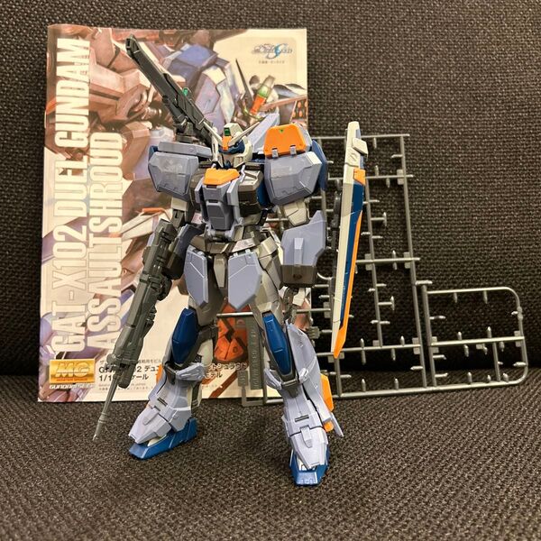 MG デュエルガンダムアサルトシュラウド 素組み完成品 組み立て済み ガンプラジャンク