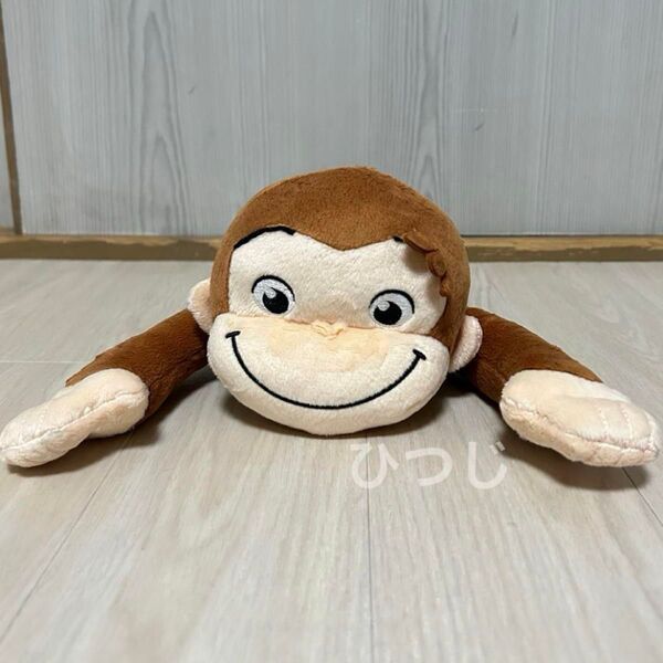 おさるのジョージ プラチナムザッカぬいぐるみポーチ Curious George キュリアスジョージ