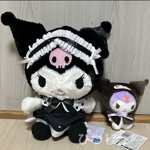 クロミ ブラックロリータBIGぬいぐるみ おめかしポンチョ付きぬいぐるみ サンリオキャラクターズ