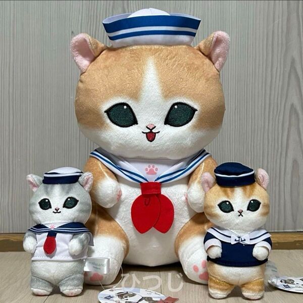 mofusand モフサンド セーラーにゃん BIGぬいぐるみ 1種 マスコット 2種
