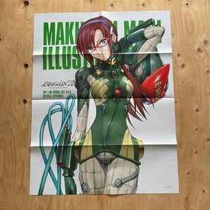 6/9正午迄クーポン対象 エヴァンゲリオン 真希波マリ 非売品 限定 ポスター 貞本義行 evangelion