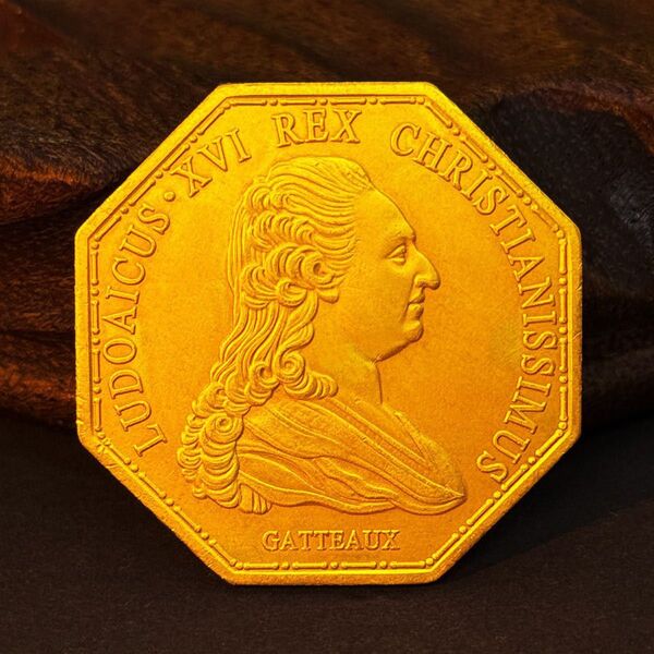 希少 1783年 フランス 八角形コイン3 枚セット 外国硬貨 海外古銭 コレクションコイン 極美品 入手困難 直径約34mm
