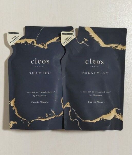 クレオズボーテ cleo's シャンプー & トリートメント詰め替えセット