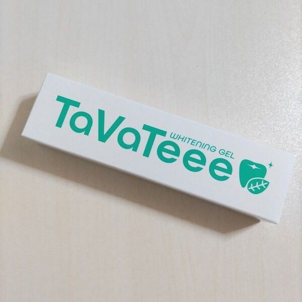 TaVaTeee タバティー 歯磨き粉 薬用ホワイトニングジェル40g 箱潰れ有