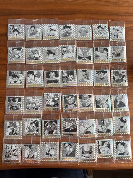 ドラゴンボール 40周年 ウエハース 原作 シール コンプリート