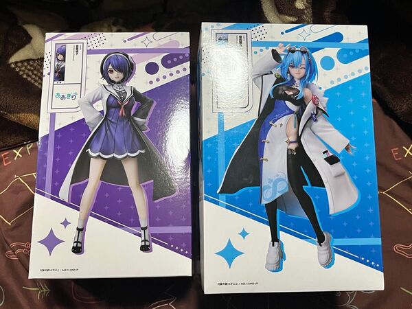 【新品未開封】あおぎり高校 1/7スケールフィギュア 音霊魂子 春雨麗女