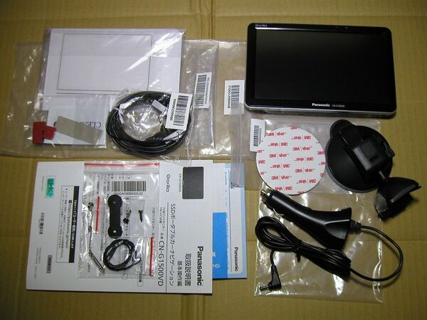 23年製25年地図 CN-G1500VD パナソニック ゴリラ 美品 ポータブルナビ