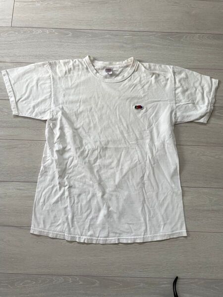 フルーツオブザルーム ワンポイントTシャツ 白T fruit of the loom 半袖Tシャツ