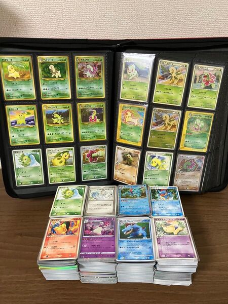 【1900枚以上】 御三家 進化ライン のみ ポケモンカード 大量 まとめ売り ヒノアラシ チコリータ ワニノコ バクフーン