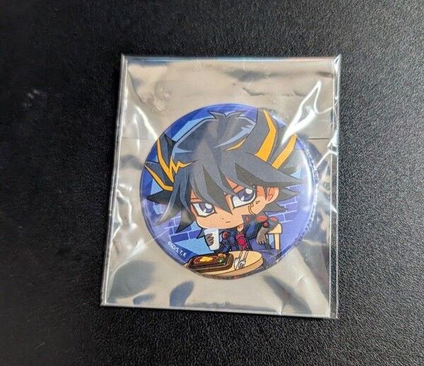 遊戯王5D's 不動遊星 缶バッジ ふらんす亭 ミニキャライラスト
