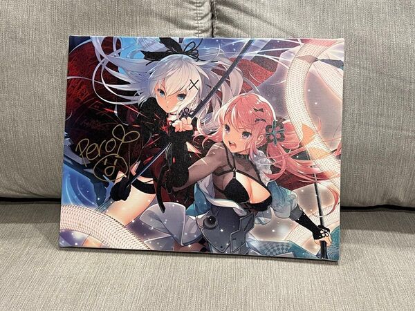 Crystalia 紅月ゆれる恋あかり RE:D CHERiSH! 絆きらめく恋いろは F6キャンバスアート ポストカード