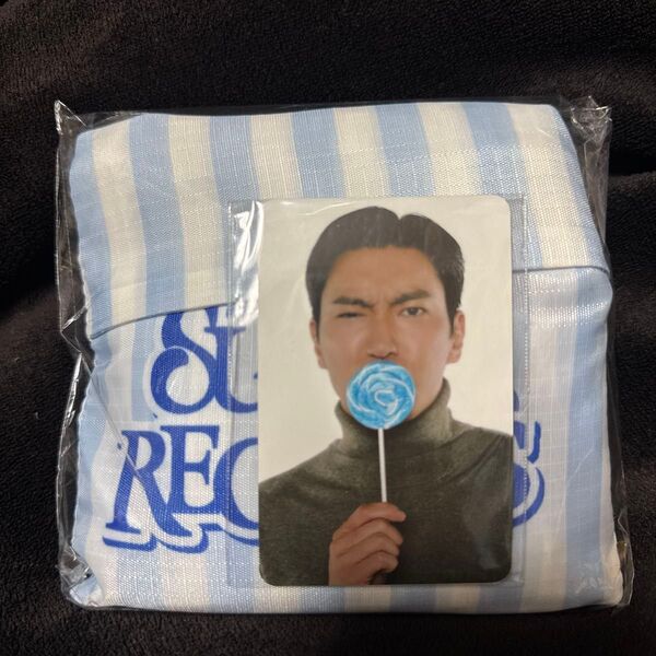 SUPER JUNIOR SUPER RECORDS FOLDABLE MARKET BAG エコバッグ シウォン